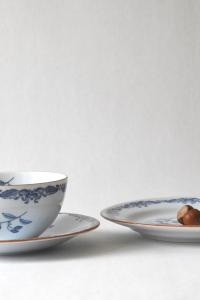 Rörstrand OSTINDIA. Swedish EAST INDIES Teatrio. Large TeaCup. Cup, Saucer and Plate
